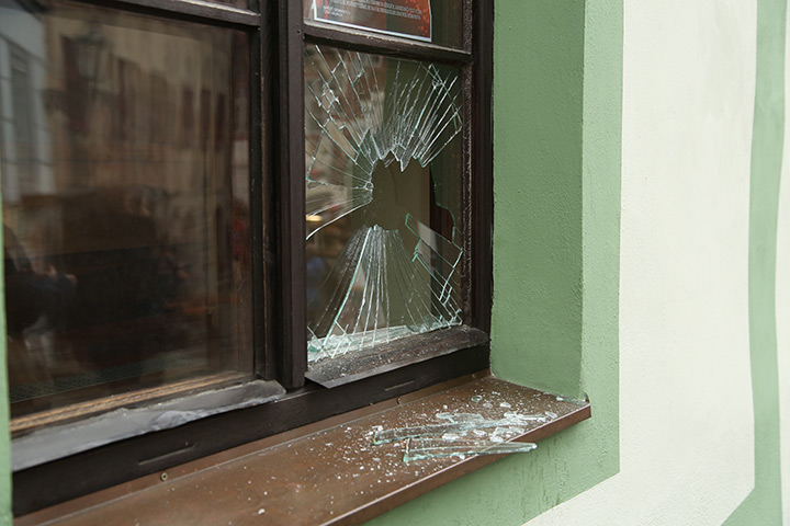 A2B Glass are able to board up broken windows while they are being repaired in Dalton In Furness.